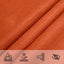 Solsejl Orange 7 x 5 x 5 m HDPE