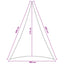 Solsejl 5 x 6 x 6 m HDPE