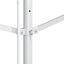 Fritstående markise Antracit 6 x 3 m Polyester