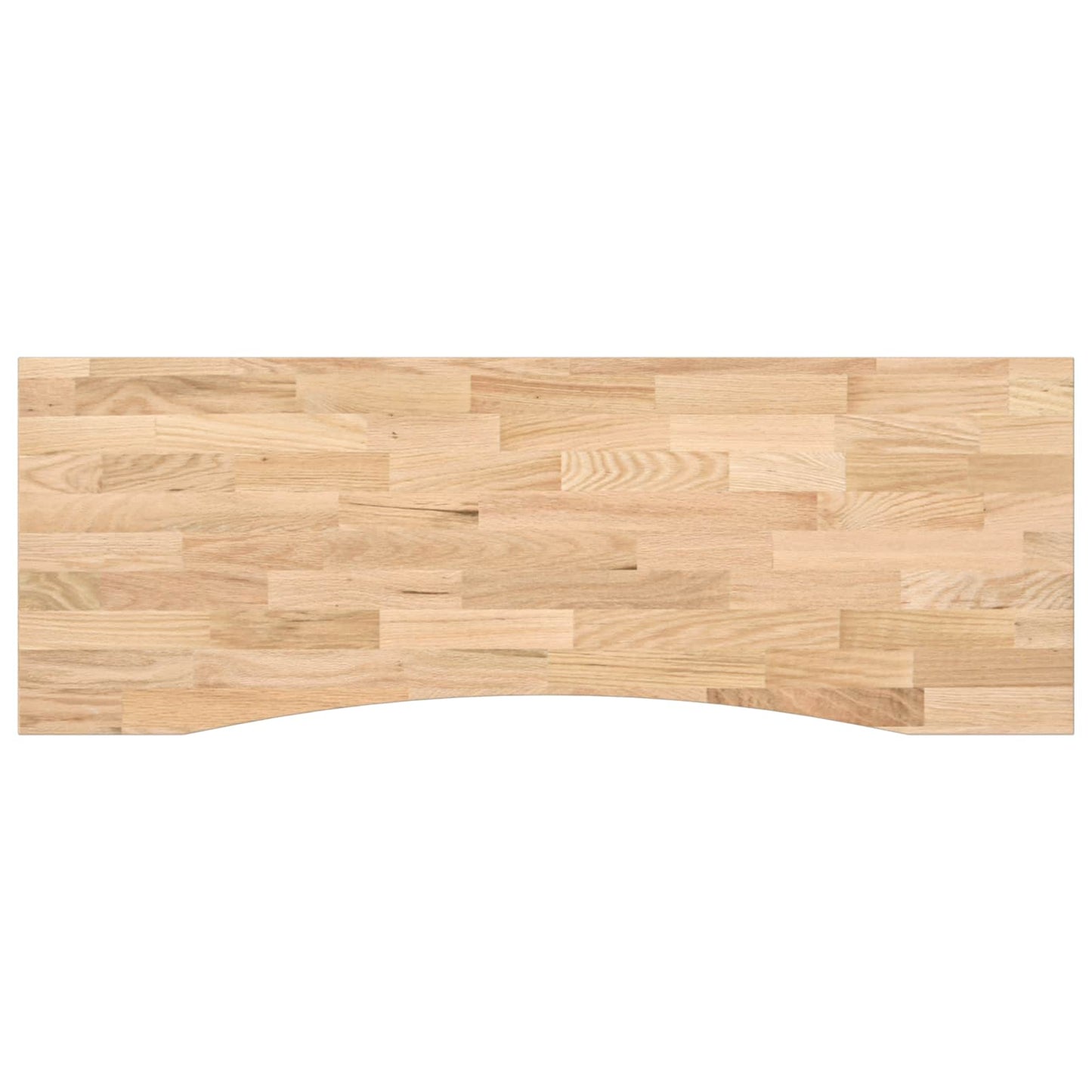 Bord med opbevaring Sort og naturlig 140 x 60 cm Massivt Eg Træ