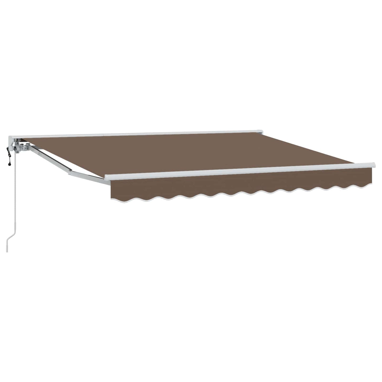 Elektrisk Utrækkelig Markise Gråbrun 4 × 3,5 m