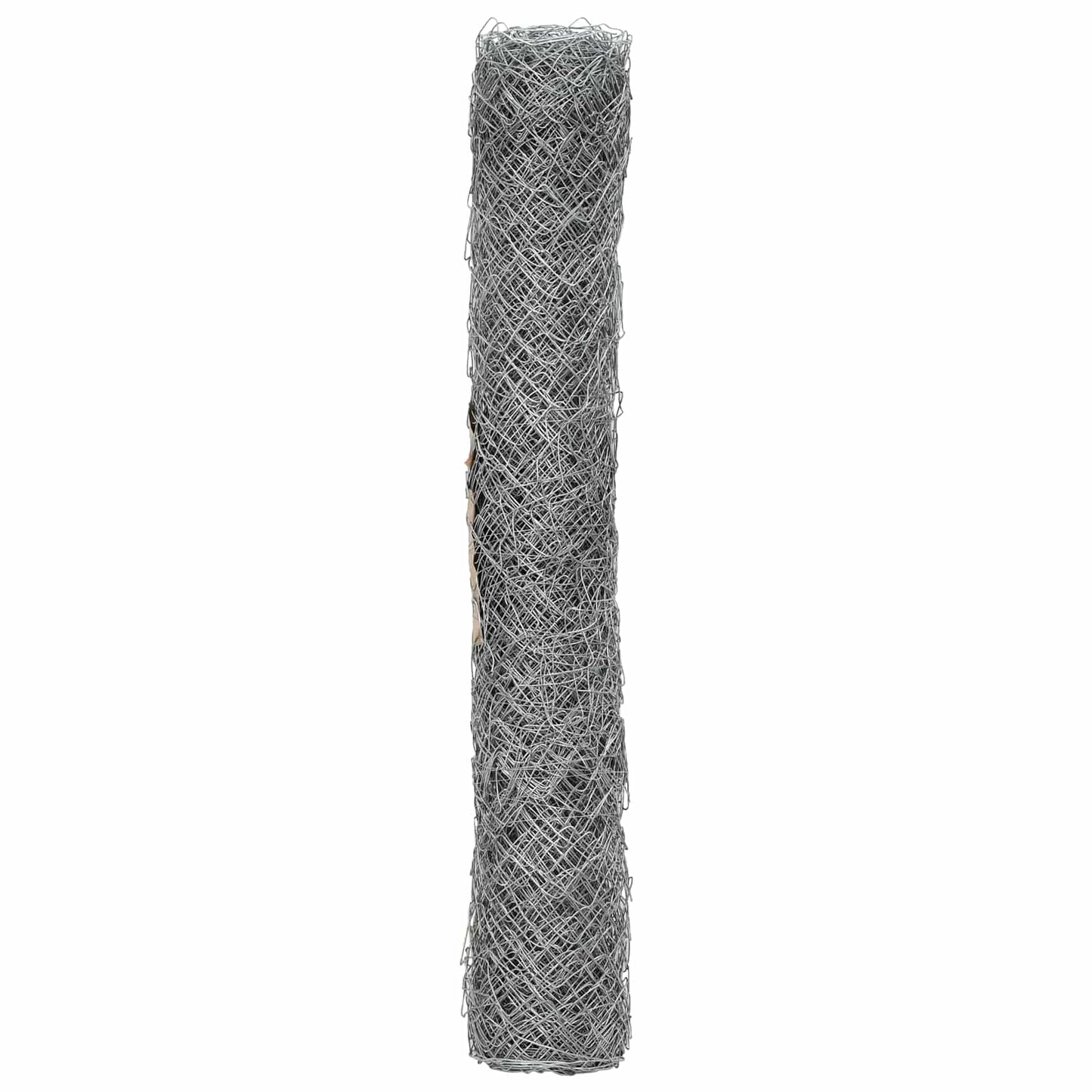Kædelink indhegning Galvaniseret 2 x 10 m Glas
