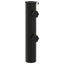Parasolfodrør 0.6 kg Sort Jern for 40-50 mm Pole