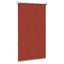Udendørs rulleskærm 90% UV blok Terracotta 80 x 140 cm HDPE