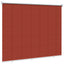 Udendørs rulleskærm 90% UV blok Terracotta 140 x 140 cm HDPE