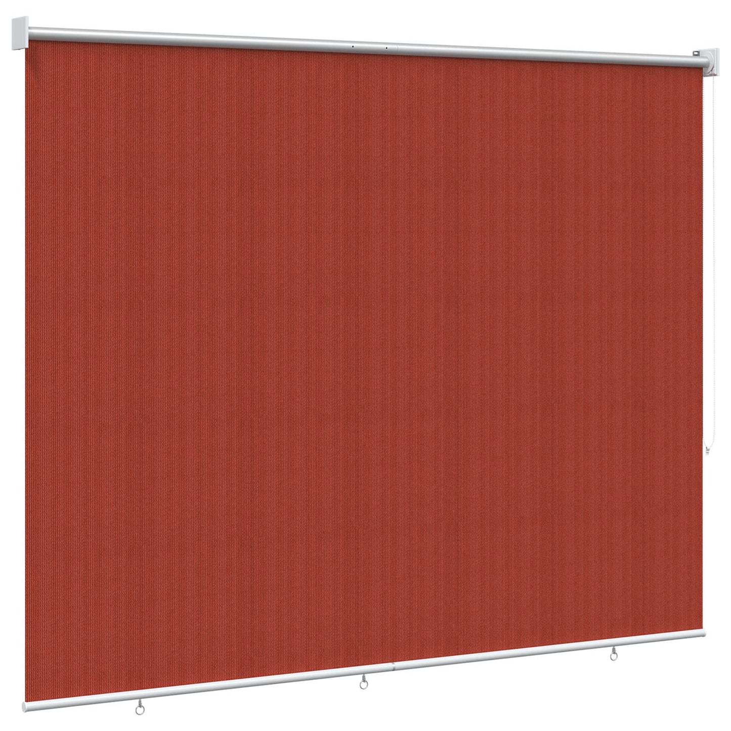 Udendørs rulleskærm 90% UV blok Terracotta 180 x 140 cm HDPE