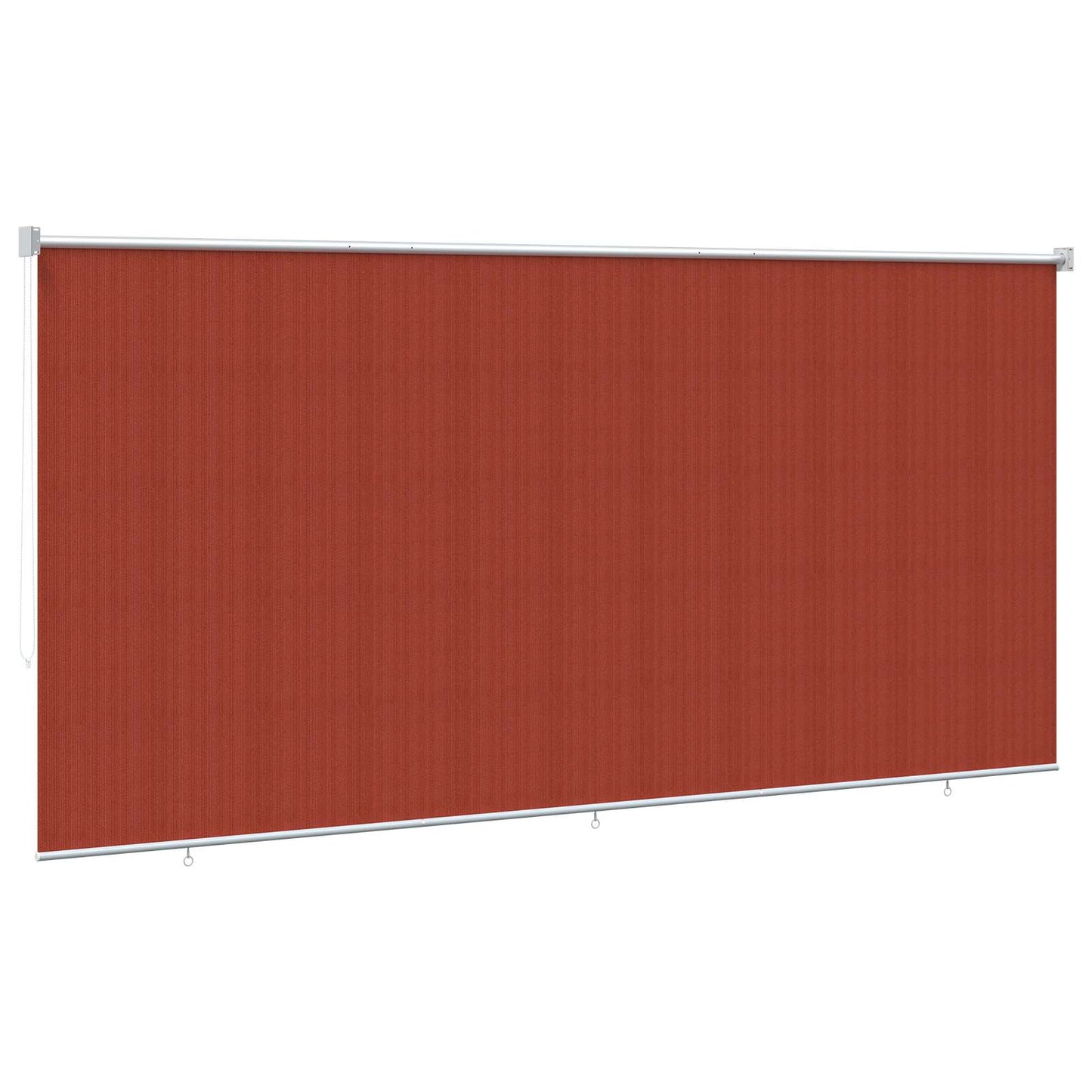 Udendørs rulleskærm 90% UV blok Terracotta 350 x 140 cm HDPE