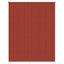 Udendørs rulleskærm 90% UV blok Terracotta 180 x 230 cm HDPE