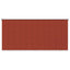 Udendørs rulleskærm 90% UV blok Terracotta 240 x 230 cm HDPE