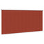 Udendørs rulleskærm 90% UV blok Terracotta 350 x 230 cm HDPE