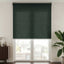 Udendørs rulleskærm 90% UV blok Mørkegrøn 160 x 230 cm HDPE