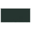 Udendørs rulleskærm 90% UV blok Mørkegrøn 350 x 230 cm HDPE