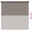 Udendørs rulleskærm 90% UV blok Brun 140 x 140 cm HDPE