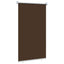 Udendørs rulleskærm 90% UV blok Brun 80 x 230 cm HDPE