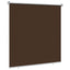 Udendørs rulleskærm 90% UV blok Brun 120 x 230 cm HDPE