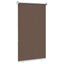 Udendørs rulleskærm 90% UV blok Gråbrun 60 x 140 cm HDPE