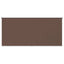 Udendørs rulleskærm 90% UV blok Gråbrun 350 x 140 cm HDPE