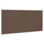Udendørs rulleskærm 90% UV blok Gråbrun 400 x 140 cm HDPE