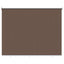 Udendørs rulleskærm 90% UV blok Gråbrun 220 x 230 cm HDPE