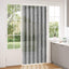 Insektgardin i chenille Grå og sort 100 x 230 cm 100% PP