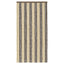 Insektgardin i chenille Mørkebrun og Beige 100 x 200 cm 100% PP