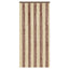 Insektgardin i chenille Brun og Beige 90 x 200 cm 100% PP