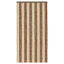 Insektgardin i chenille Brun og Beige 100 x 200 cm 100% PP