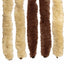 Insektgardin i chenille Brun og Beige 100 x 220 cm 100% PP