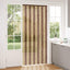Insektgardin i chenille Brun og Beige 100 x 230 cm 100% PP