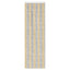 Insektgardin i chenille Grå og beige 56 x 185 cm 100% PP