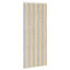 Insektgardin i chenille Grå og beige 90 x 220 cm 100% PP