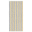 Insektgardin i chenille Grå og beige 100 x 220 cm 100% PP