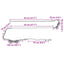 LED Strip 110 cm Flerfarvet PVC