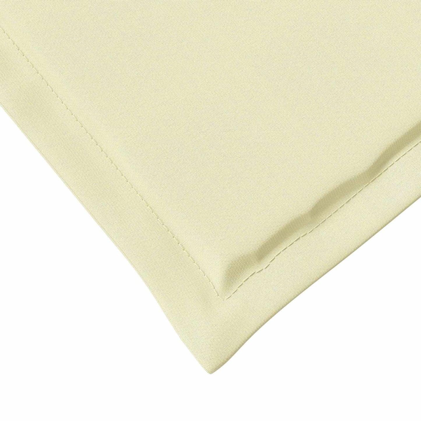 Sædepuder 2 pcs Creme 47 x 36 x 2 cm Polyester