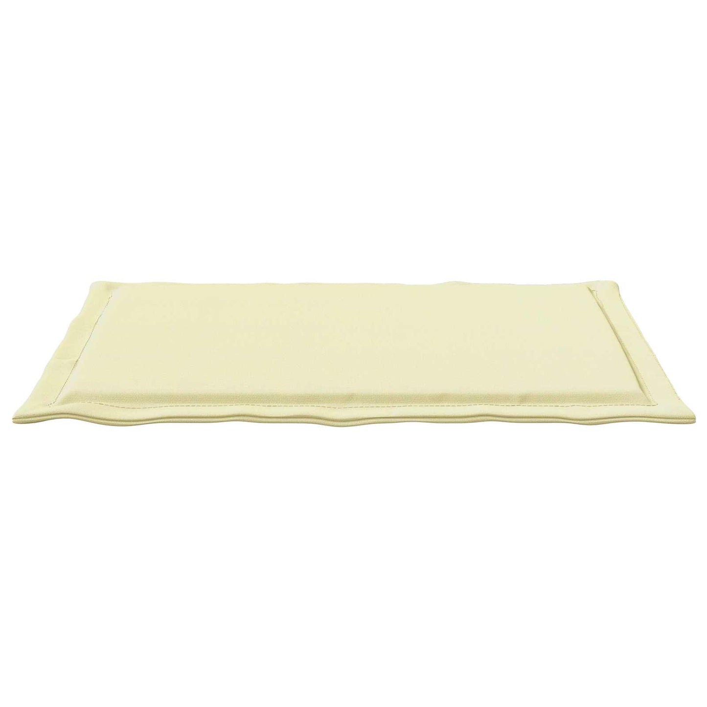 Sædepuder 2 pcs Creme 47 x 36 x 2 cm Polyester