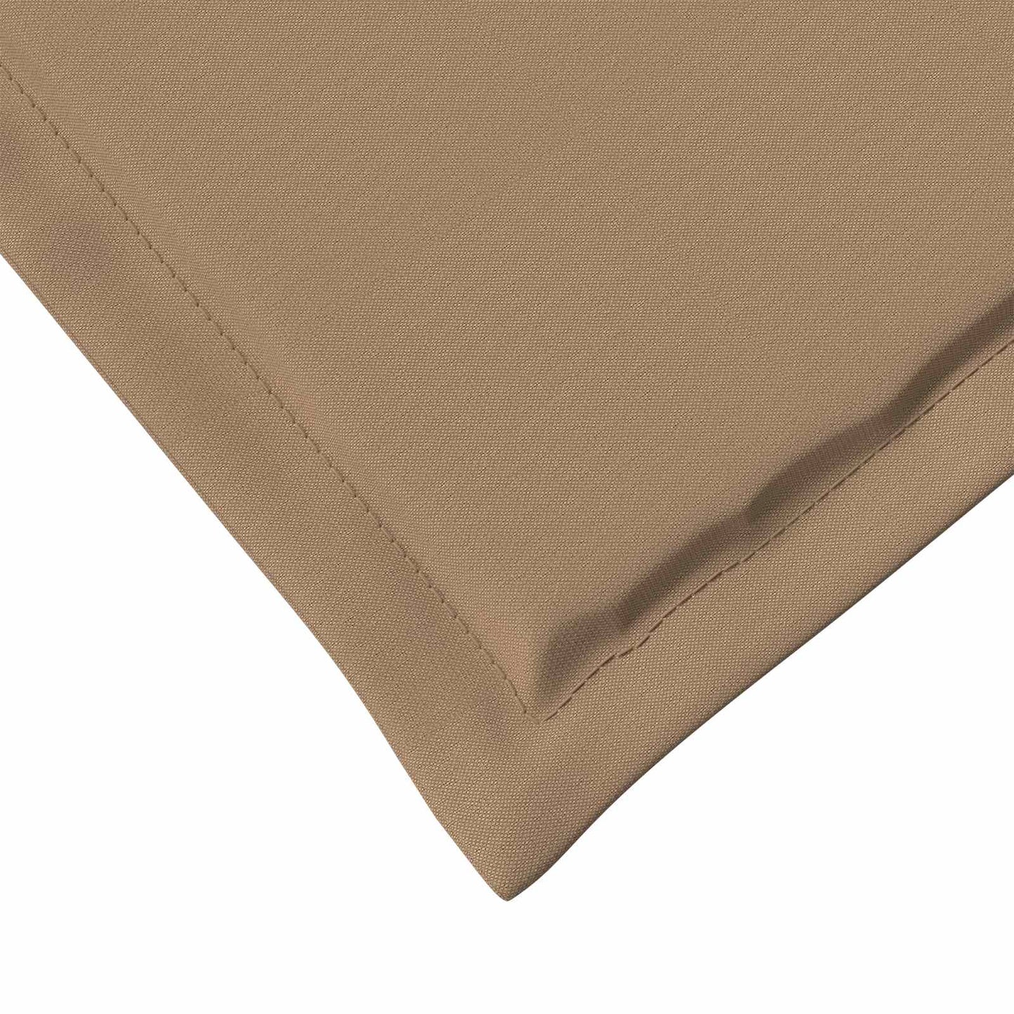 Sædepuder 4 pcs Gråbrun 47 x 36 x 2 cm Polyester