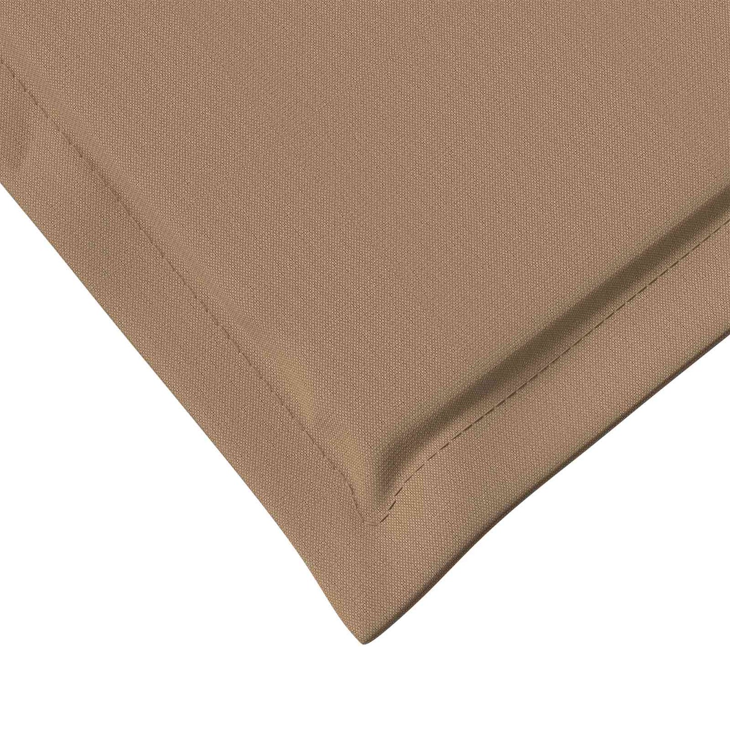 Sæde- og rygpuder 2 pcs Gråbrun 47 x 45 x 2 cm Polyester
