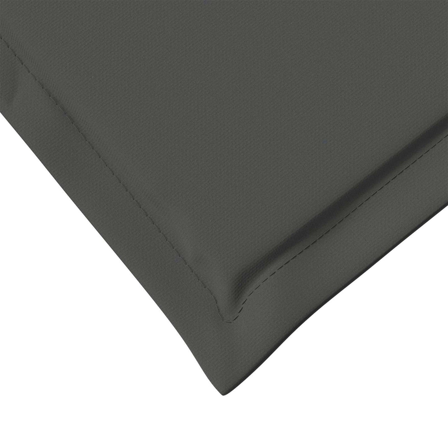 Sæde- og rygpuder 4 pcs Antracit 47 x 45 x 2 cm Polyester