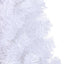 Kunstigt juletræ med 300 LED'er Hvid 180 cm PVC og Stål