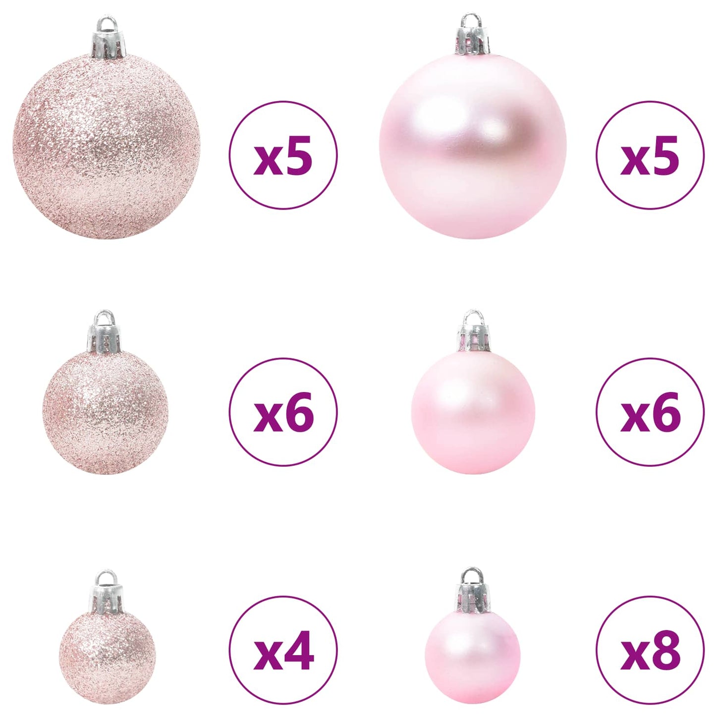 Kunstigt juletræ med 150 LED'er Hvid 120 cm PVC og Stål
