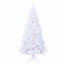 Kunstigt juletræ med 300 LED'er Hvid 180 cm PVC og Stål