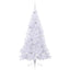 Kunstigt juletræ med 300 LED'er Hvid 210 cm PVC og Stål