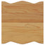 Sidebord med hylde EKAI Sort 50 x 50 x 45,5 cm Massivt fyrretræ