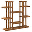 Planteholder Naturfarvet 123 x 25 x 114,5 cm Massivt Akacietræ