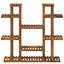 Planteholder Naturfarvet 123 x 25 x 114,5 cm Massivt Akacietræ