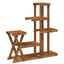 Planteholder Naturfarvet 95 x 25 x 101,5 cm Massivt Akacietræ