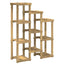 Planteholder Hvid 85 x 30 x 114,5 cm Massivt Akacietræ