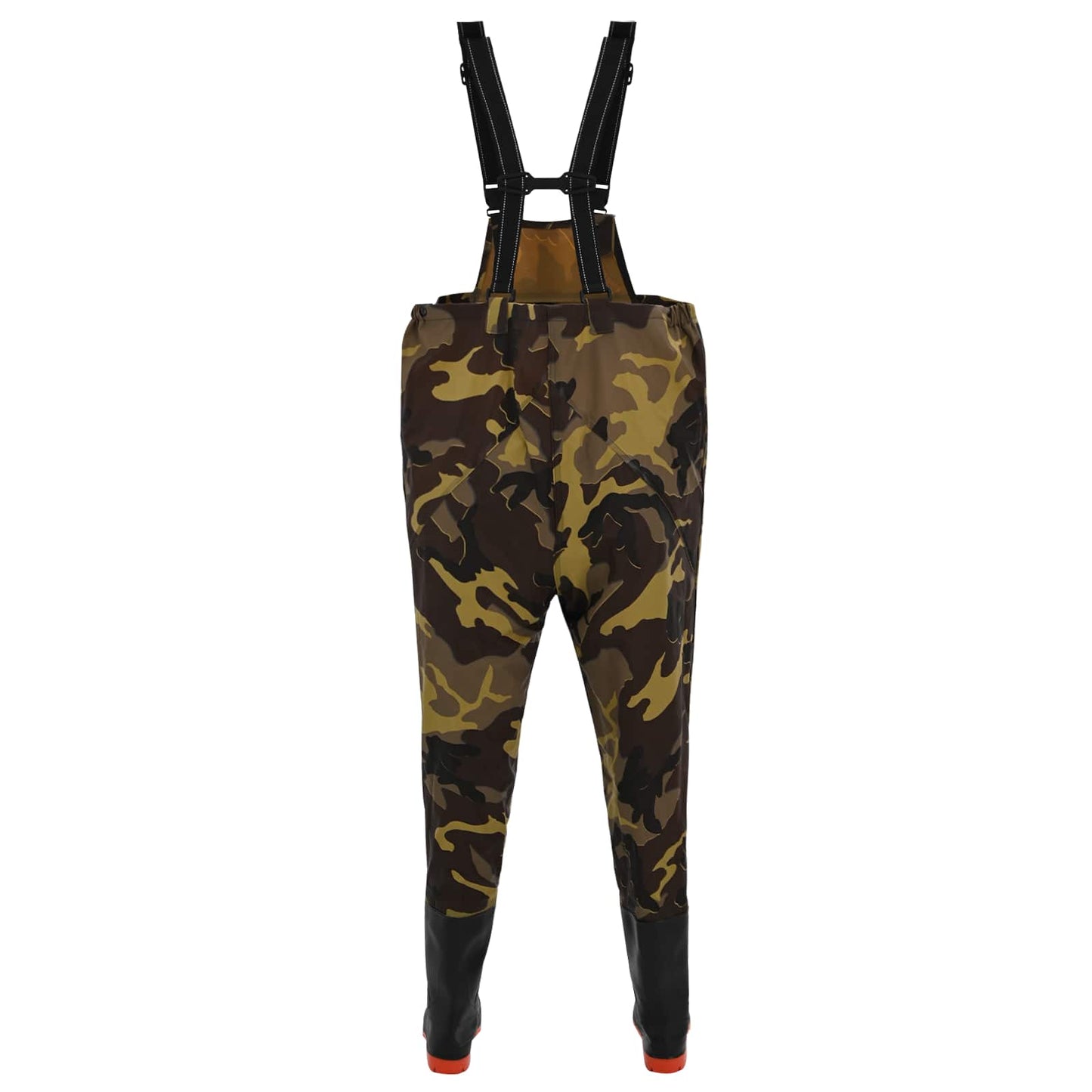 Brystvade med støvler PVC-belagt polyester Størrelse 44