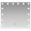 LED Makeup Spejl Hvid 50 x 10 x 44 cm Glas og Stål