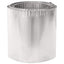 Plænekant 10 m x 20 cm Galvaniseret stål Sølv